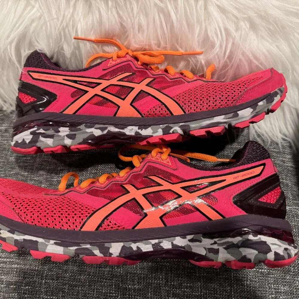 🏃‍♀️ ASICS GT-2000 Running Shoes – Women’s 9.5 – Pink Coral – Excellent 🏃‍♀️ - Picture 4 of 7